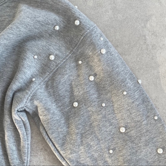 TEN SIXTY SHERMAN SWEATSHIRT WITH PEARL DETAILING - Picture 9 of 15